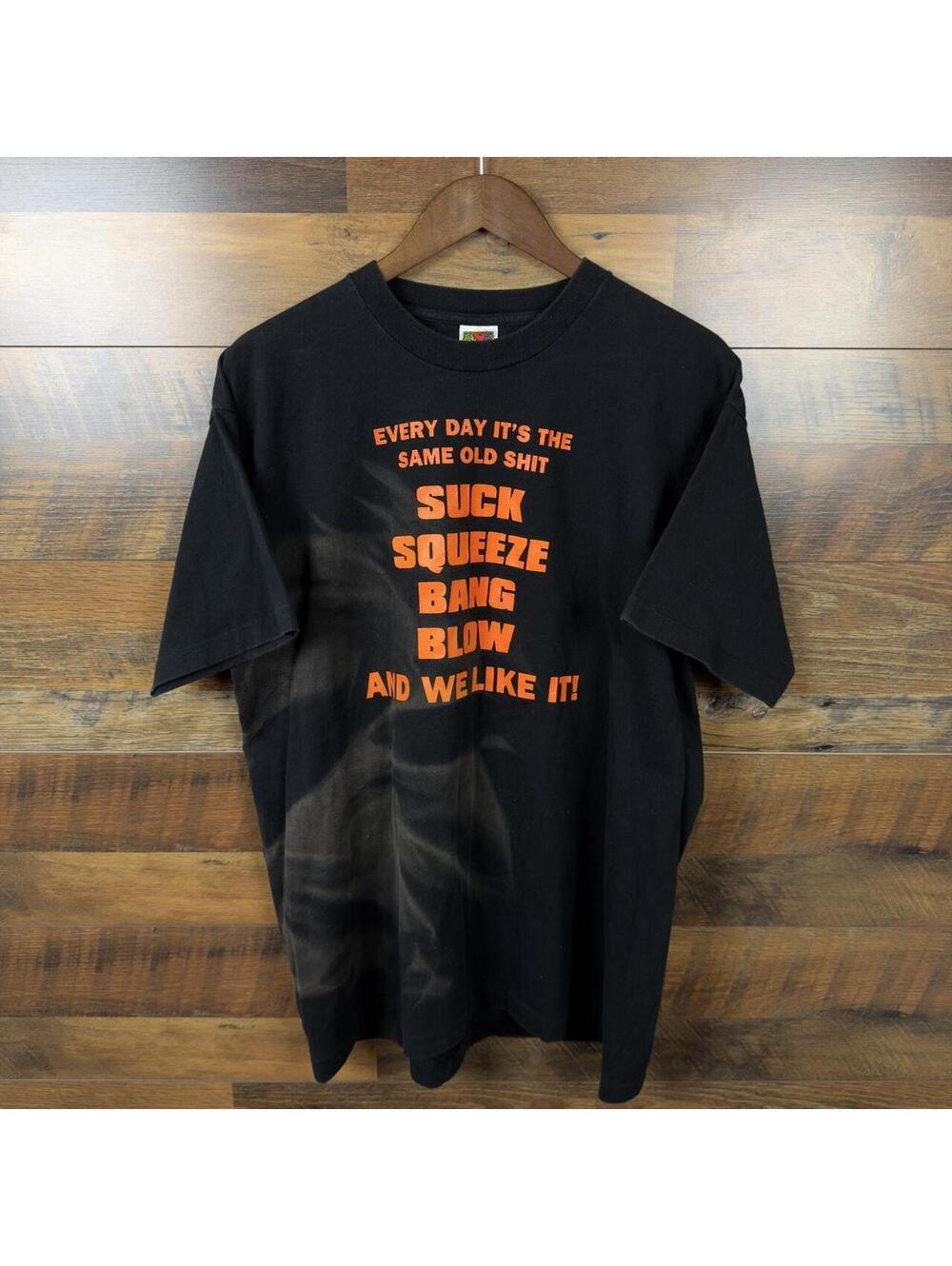 Vintage Stockyards Custom Cycle Fort Worth Biker T-Shirt XL Single Stitch Faded